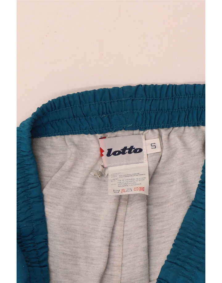 Lotto Mens Tracksuit Trousers Joggers Small  Blue Nylon
