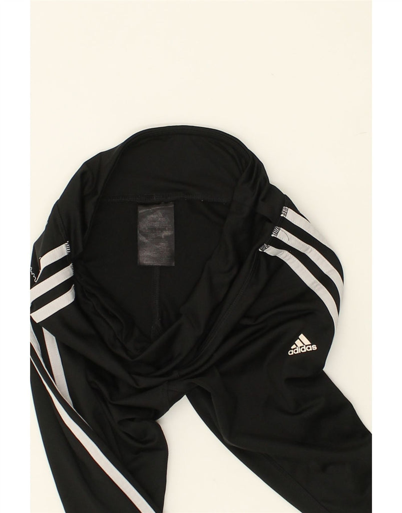 ADIDAS Womens Leggings UK 6 XS Black Polyester | Vintage Adidas | Thrift | Second-Hand Adidas | Used Clothing | Messina Hembry 