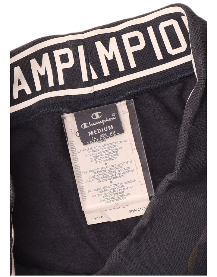 Champion Mens Tracksuit Trousers Joggers Medium Navy Blue Camouflage