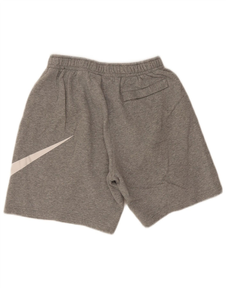 Nike Mens Graphic Sport Shorts Medium Grey Cotton