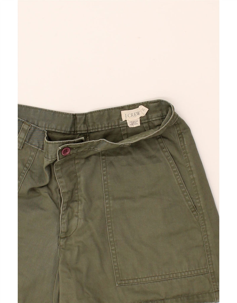 J. CREW Womens Chino Shorts US 10 Large W32  Khaki Cotton Vintage J. Crew and Second-Hand J. Crew from Messina Hembry 