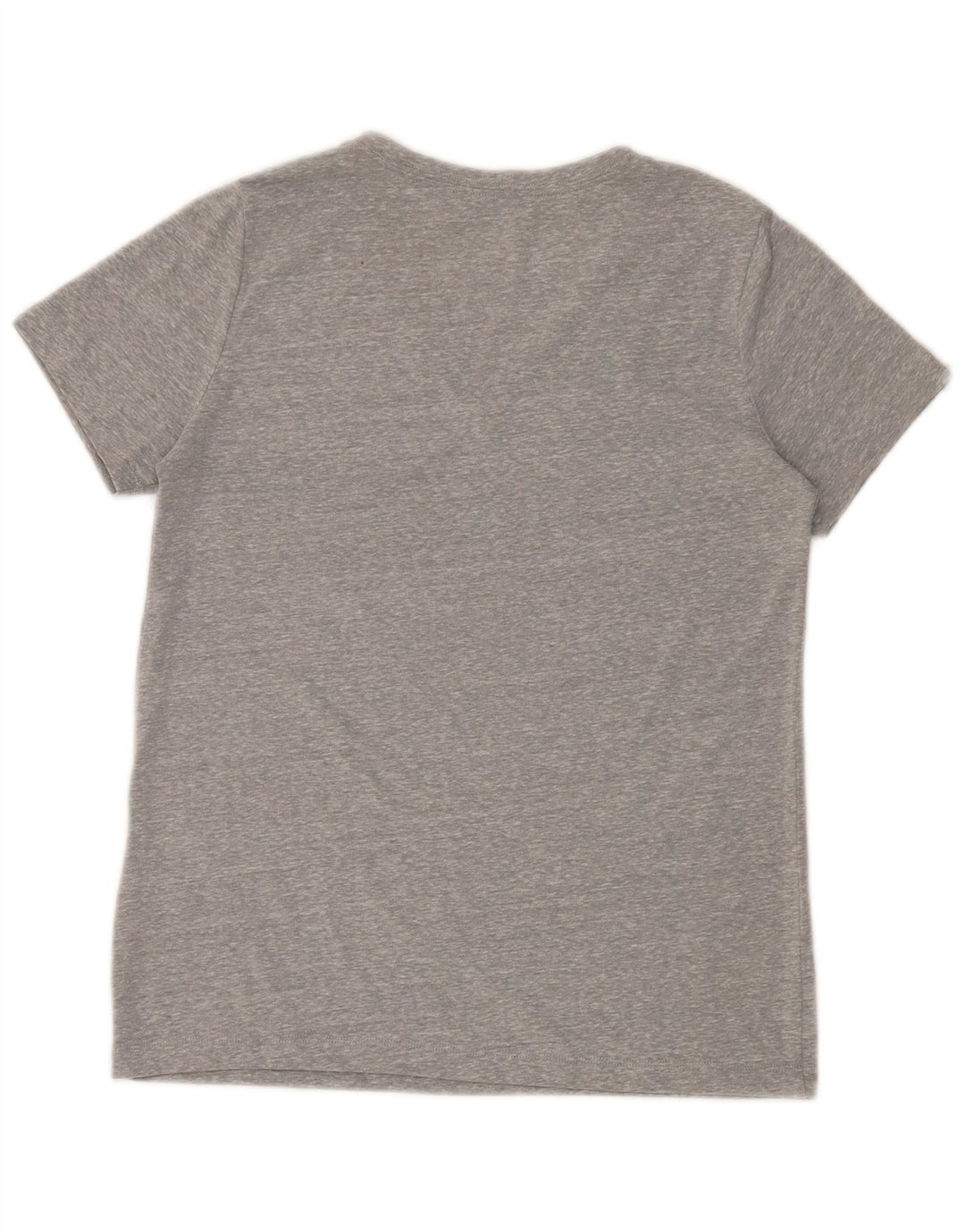 Converse Womens Classic Fit T-Shirt Top UK 10 Small Grey Flecked