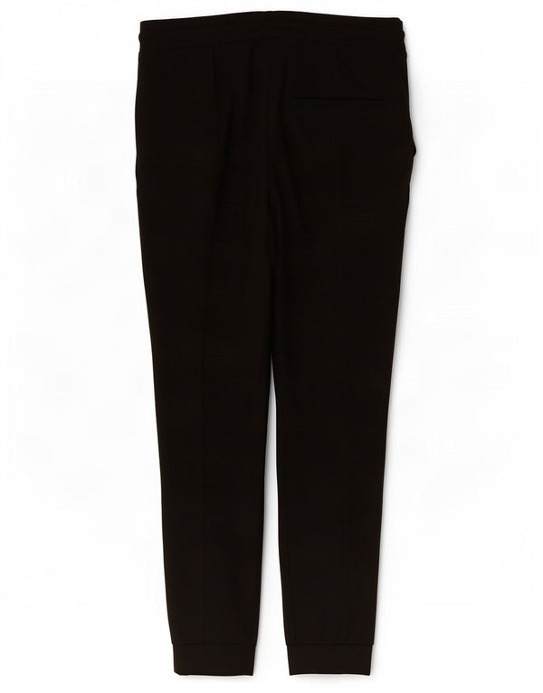 Zara Mens Tracksuit Trousers Joggers Medium Black Polyester