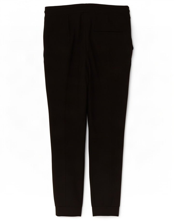 Zara Mens Tracksuit Trousers Joggers Medium Black Polyester