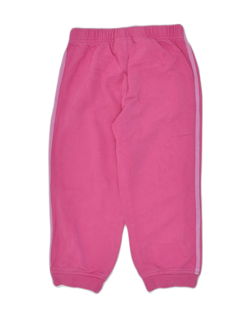 ADIDAS Girls Tracksuit Trousers Joggers 2-3 Years Pink Cotton | Vintage Adidas | Thrift | Second-Hand Adidas | Used Clothing | Messina Hembry 