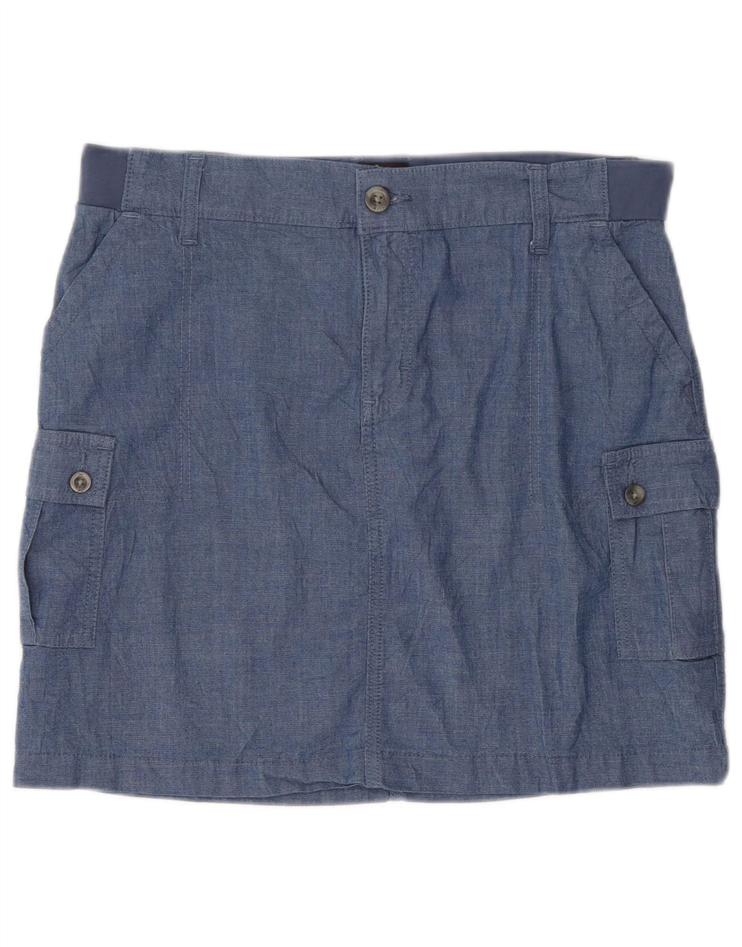Lee Womens Cargo Skirt W34 Large  Grey