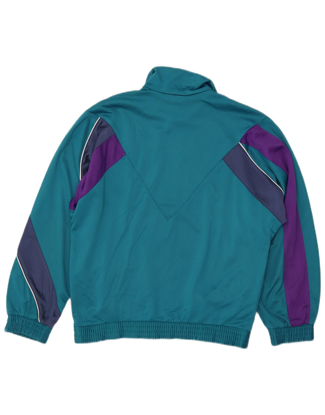 LOTTO Mens Tracksuit Top Jacket Small Blue Colourblock