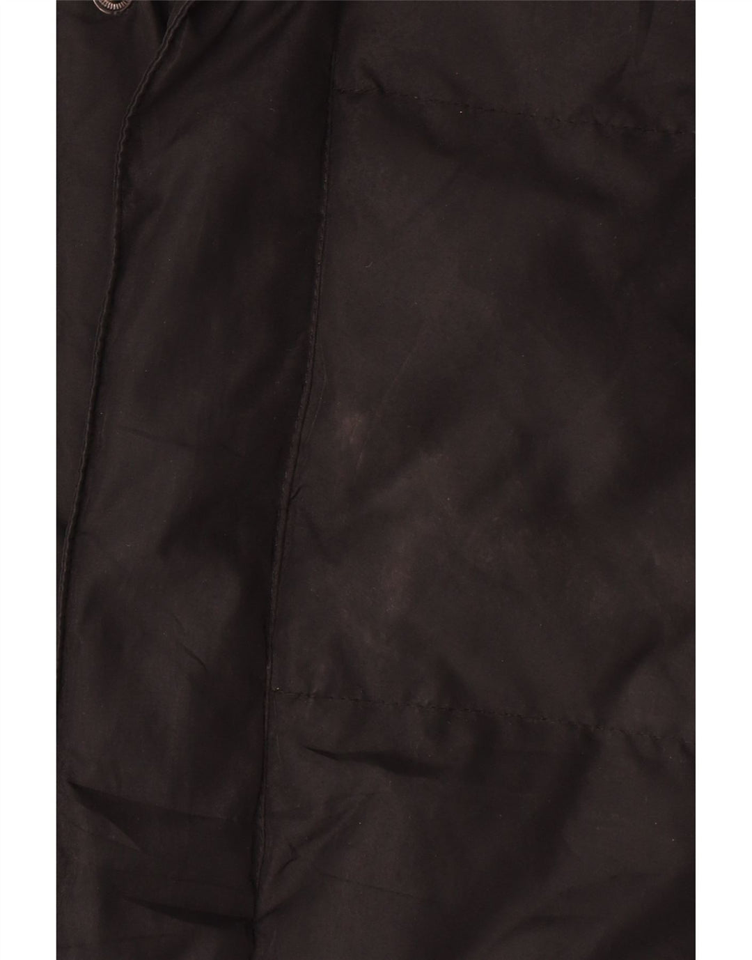 Champion Mens Hooded Padded Coat UK 42 XL Black Polyester