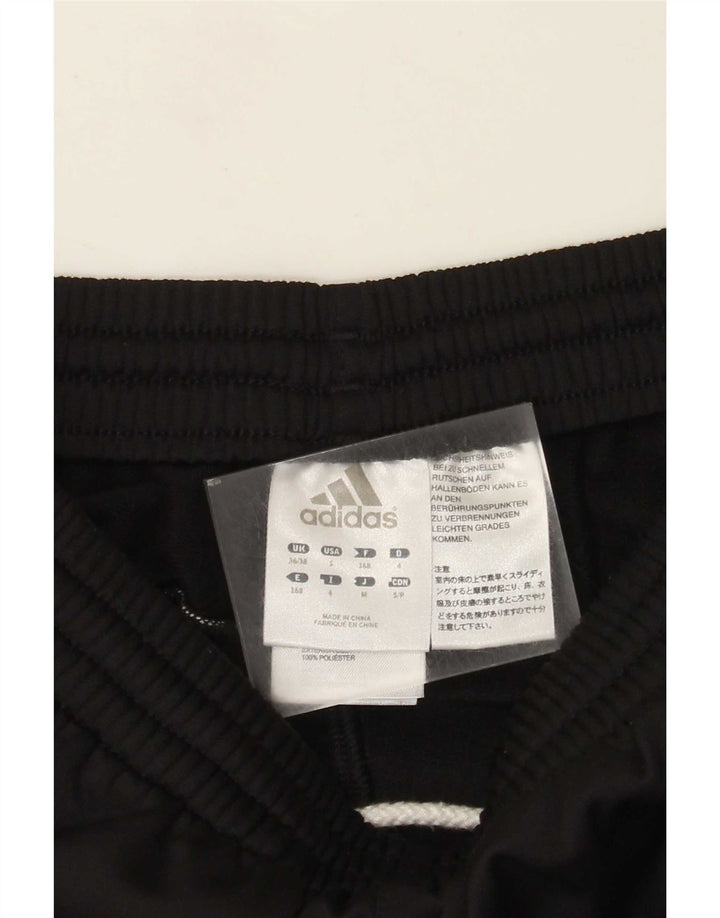 Adidas Mens Tracksuit Trousers UK 36/38 Small Black Polyester