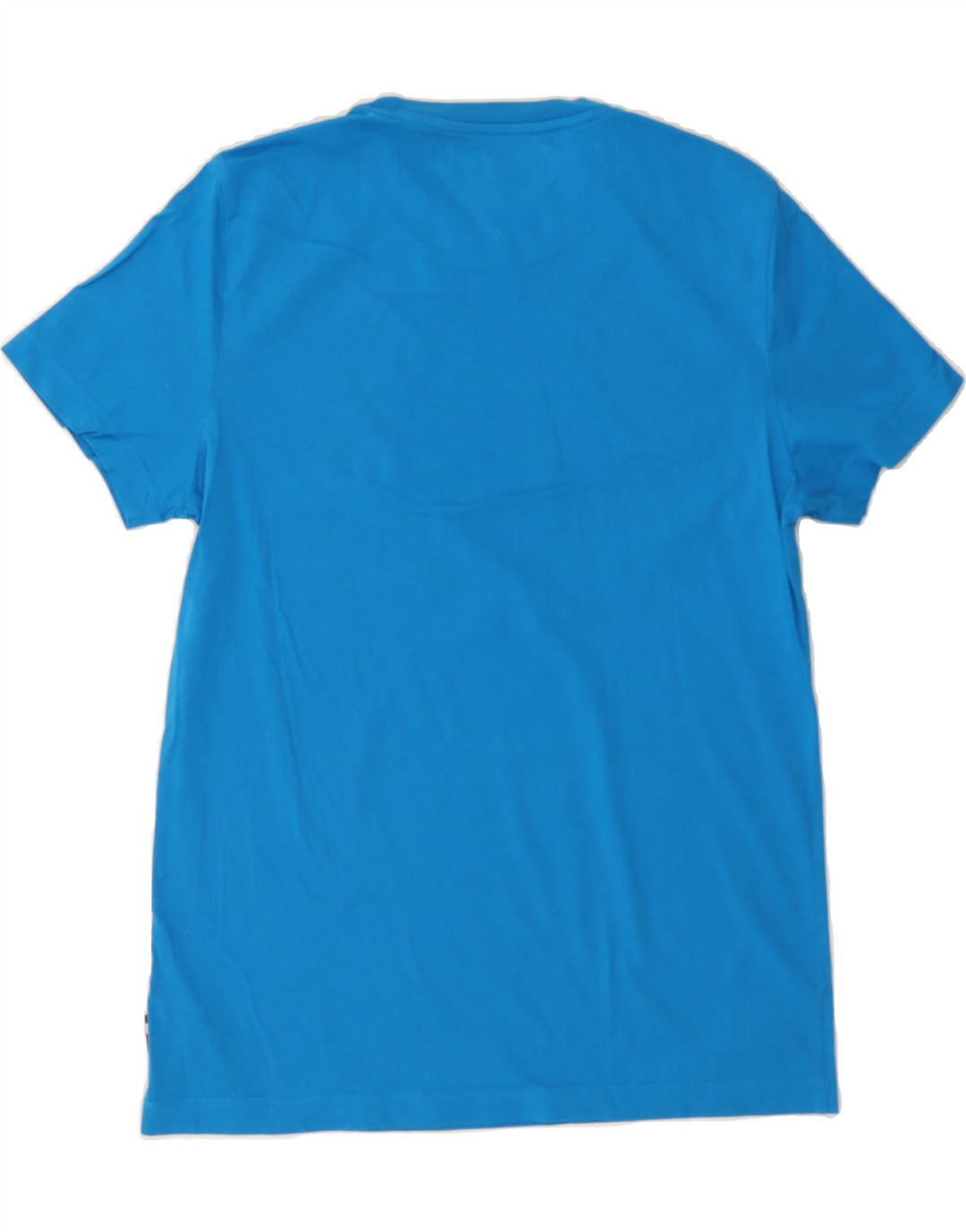 TOMMY HILFIGER Mens Slim Fit T-Shirt Top Medium Blue Cotton Vintage Tommy Hilfiger and Second-Hand Tommy Hilfiger from Messina Hembry 