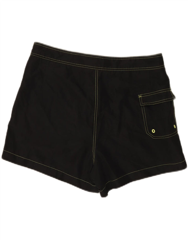 CALVIN KLEIN Mens Graphic Swimming Shorts Large  Black