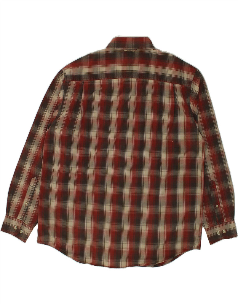COLUMBIA Mens Shirt Large Red Check Cotton | Vintage Columbia | Thrift | Second-Hand Columbia | Used Clothing | Messina Hembry 