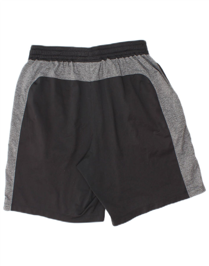 Under Armour Mens Heat Gear Sport Shorts Small  Black Colourblock