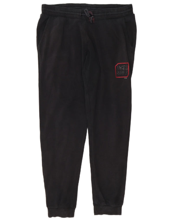 Jack & Jones Mens Tracksuit Trousers Joggers XL Black Cotton