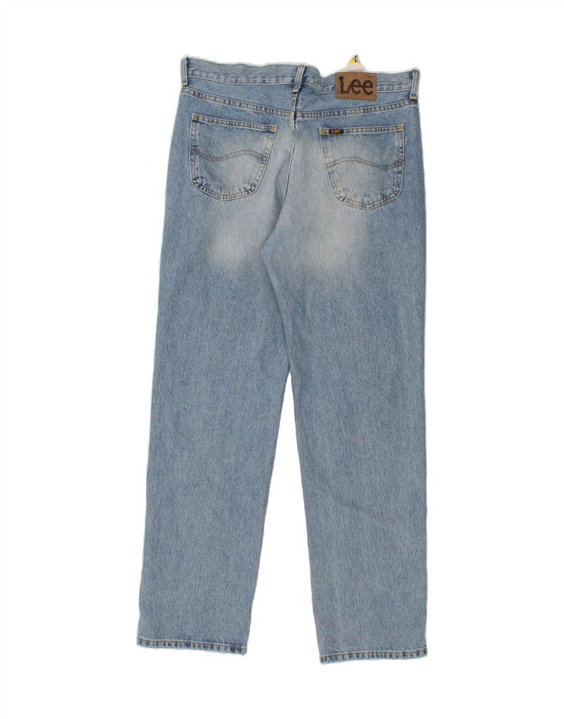 LEE Mens Chicago Straight Jeans W36 L30 Blue Cotton Vintage Lee and Second-Hand Lee from Messina Hembry 