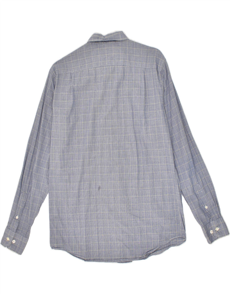 NAUTICA Mens Shirt Small Blue Check Cotton | Vintage Nautica | Thrift | Second-Hand Nautica | Used Clothing | Messina Hembry 