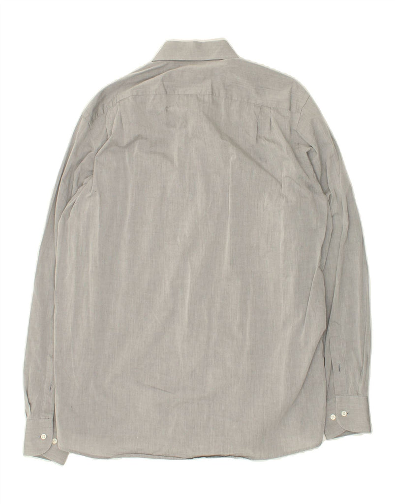 HUGO BOSS Mens Shirt Size 15 1/2 39 Medium Grey Cotton Vintage Hugo Boss and Second-Hand Hugo Boss from Messina Hembry 