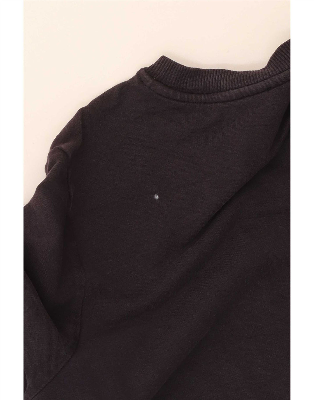 Marks & Spencer Womens Sweatshirt Jumper UK 14 Medium Navy Blue Cotton
