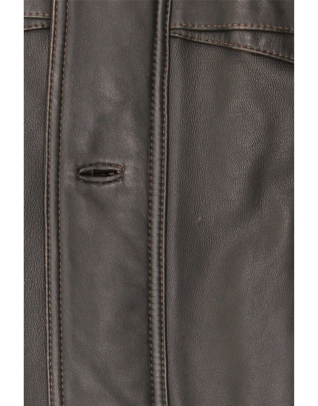 Vintage Mens Leather Jacket UK 42 XL Black