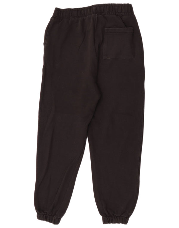 Zara Mens Tracksuit Trousers Joggers Medium  Black Cotton