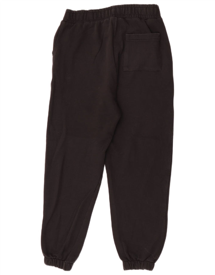 Zara Mens Tracksuit Trousers Joggers Medium  Black Cotton