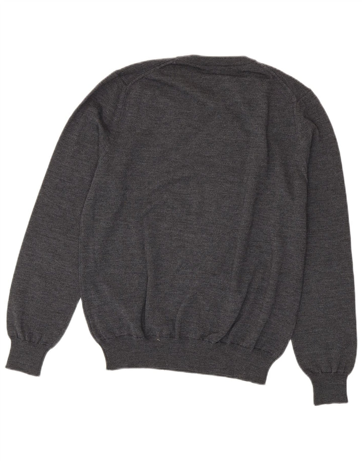 Calvin Klein Jeans Womens Crew Neck Jumper Sweater UK 16 Large Grey