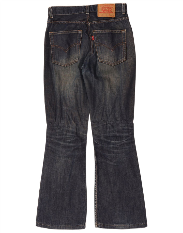 Levi's Womens 525 Bootcut Jeans  W29 L30 Navy Blue Cotton