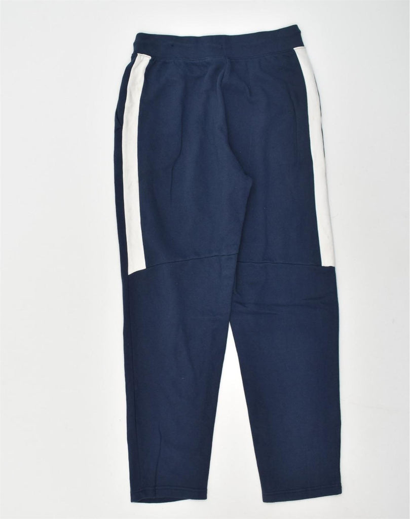 RUSSELL ATHLETIC Mens Tracksuit Trousers Medium Navy Blue Cotton | Vintage Russell Athletic | Thrift | Second-Hand Russell Athletic | Used Clothing | Messina Hembry 