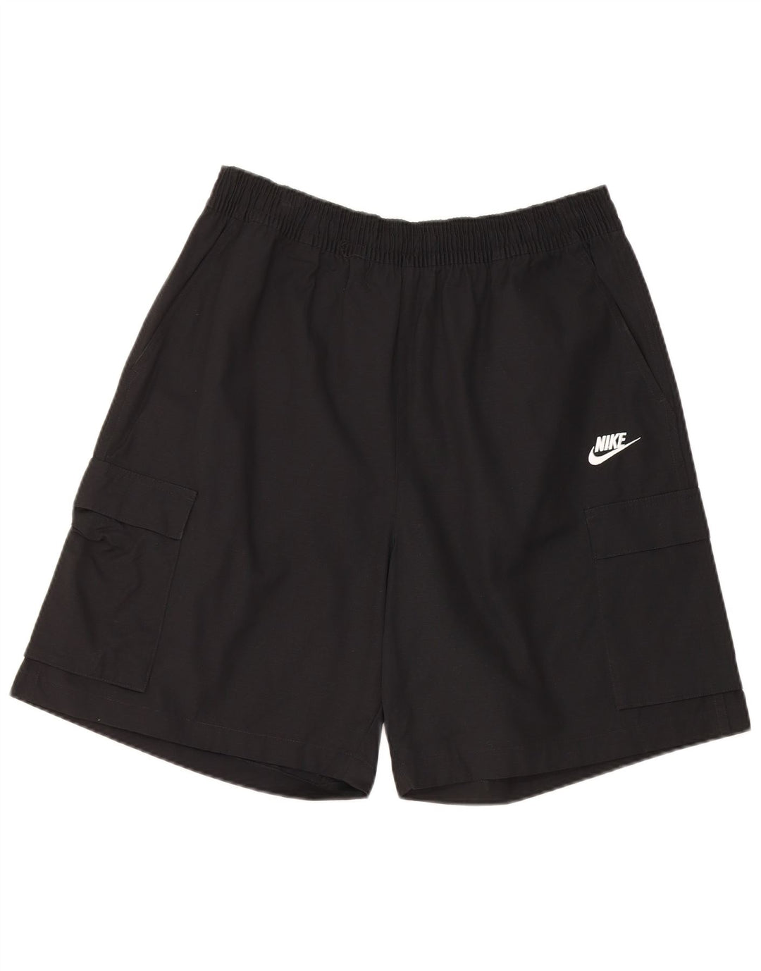 Nike Mens Cargo Shorts Large W34 Black Cotton