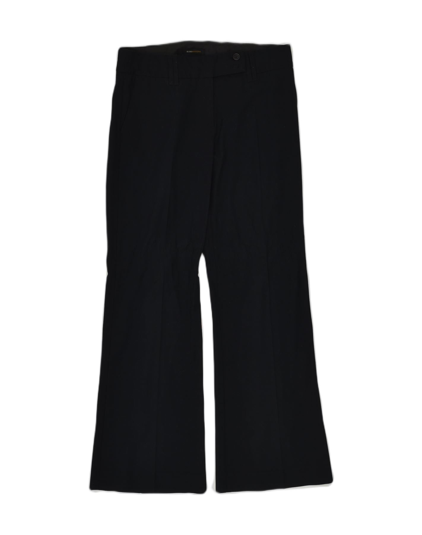 BCBGMAXAZRIA Womens Flare Suit Trousers W28 L30 Black Polyester