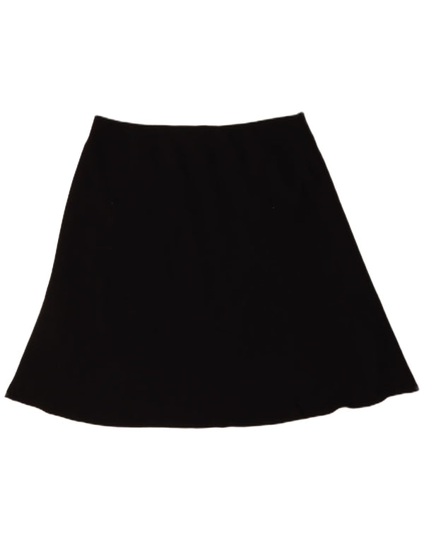 Marks & Spencer Womens A-Line Skirt UK 18 XL W38 Black Polyester
