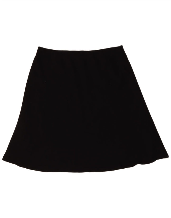 Marks & Spencer Womens A-Line Skirt UK 18 XL W38 Black Polyester