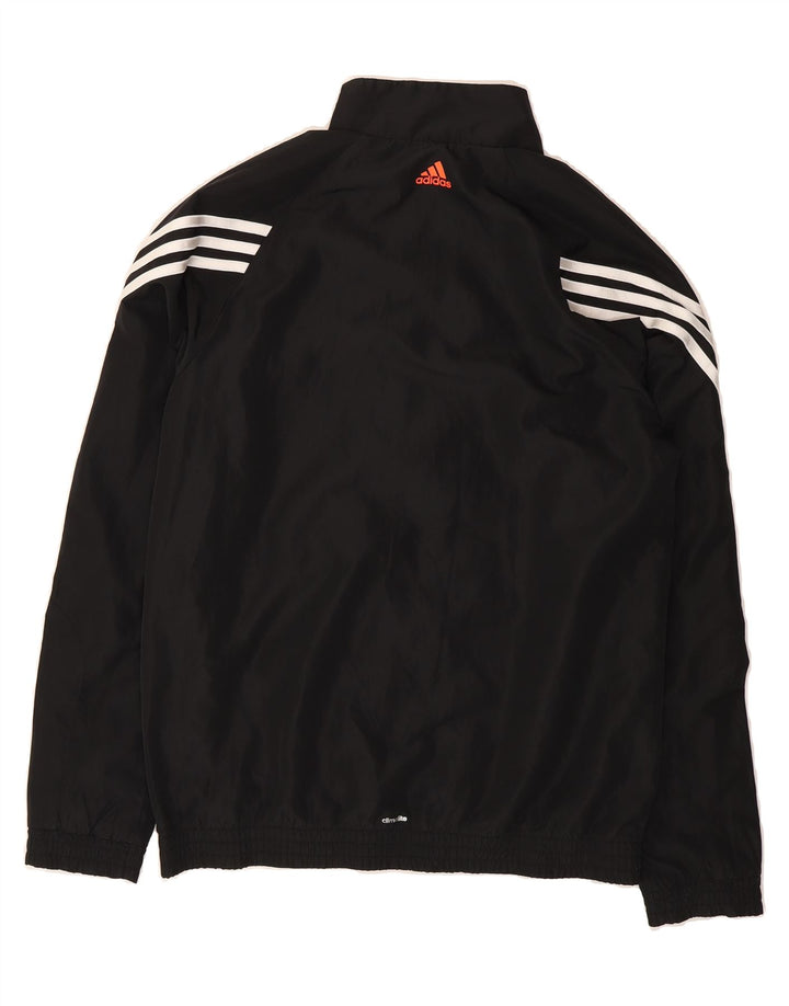 ADIDAS Boys F50 Graphic Tracksuit Top Jacket 15-16 Years Black Polyester Vintage Adidas and Second-Hand Adidas from Messina Hembry 