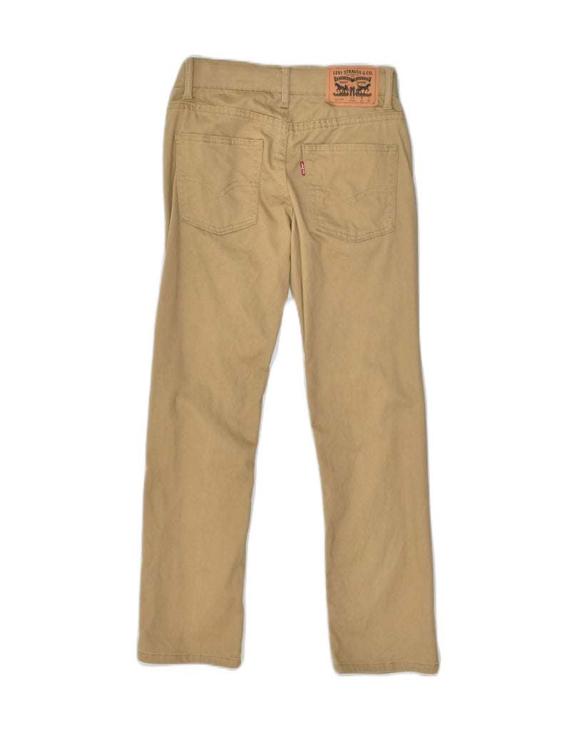 LEVI'S Boys 511 Straight Casual Trousers 9-10 Years W25 L26 Beige Cotton | Vintage Levi's | Thrift | Second-Hand Levi's | Used Clothing | Messina Hembry 