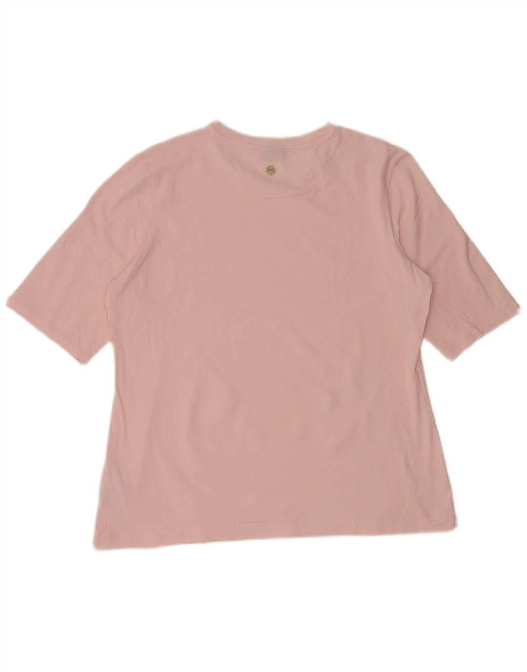 JOOP Womens T-Shirt Top IT 42 Medium Pink Cotton