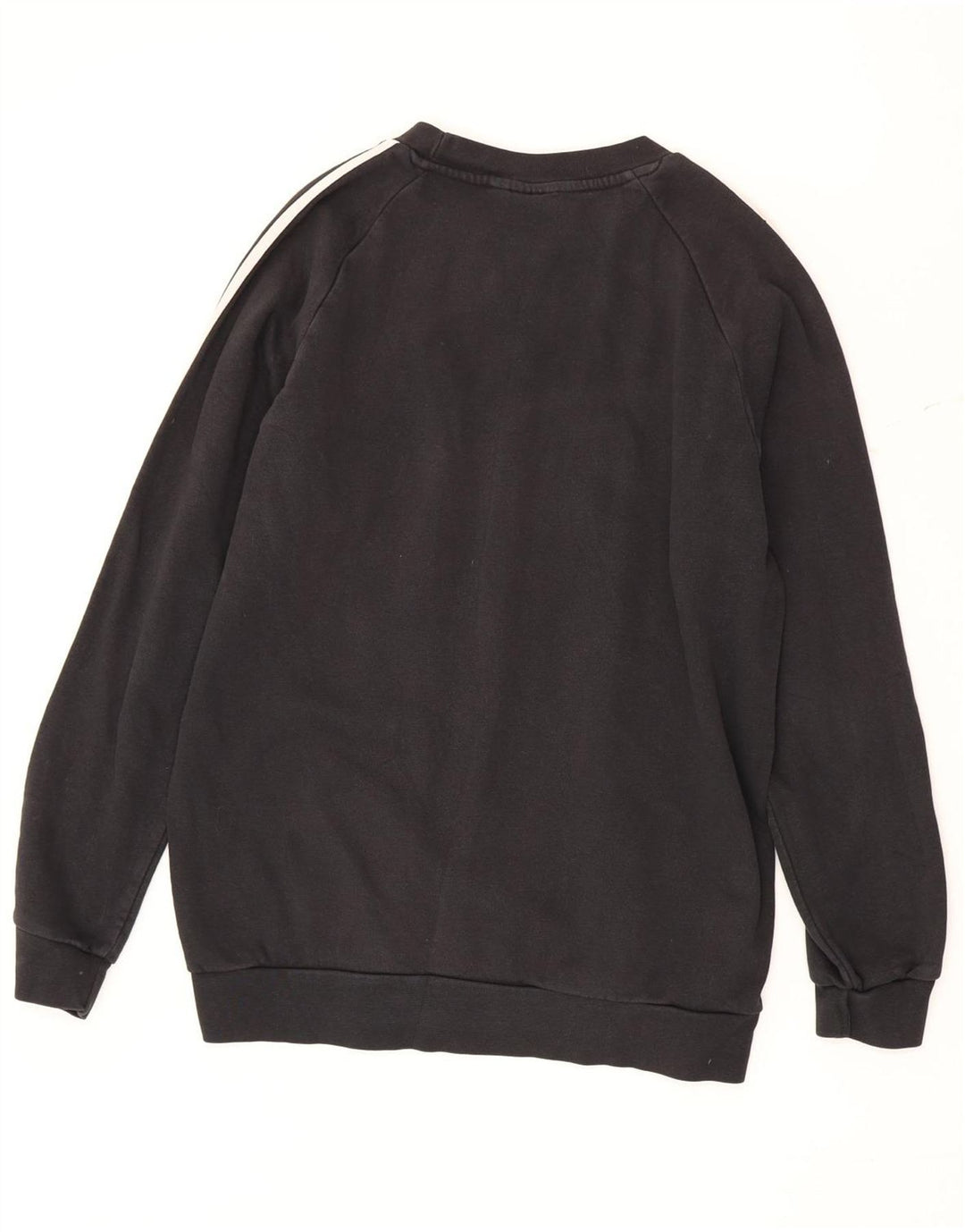Adidas Mens Sweatshirt Jumper Medium Black Cotton