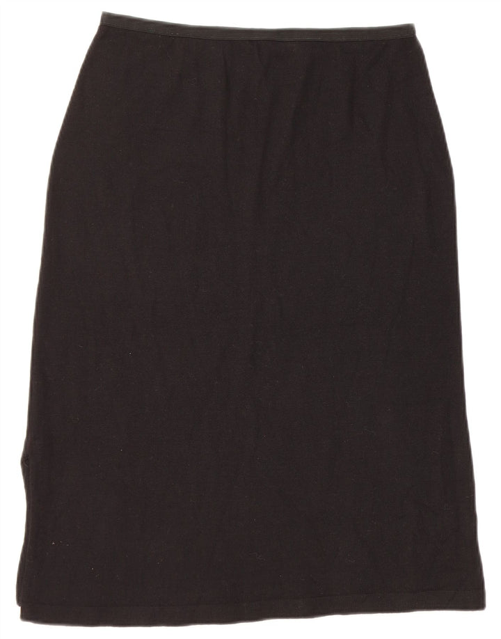 Vintage Womens A-Line Skirt W30 Medium  Black