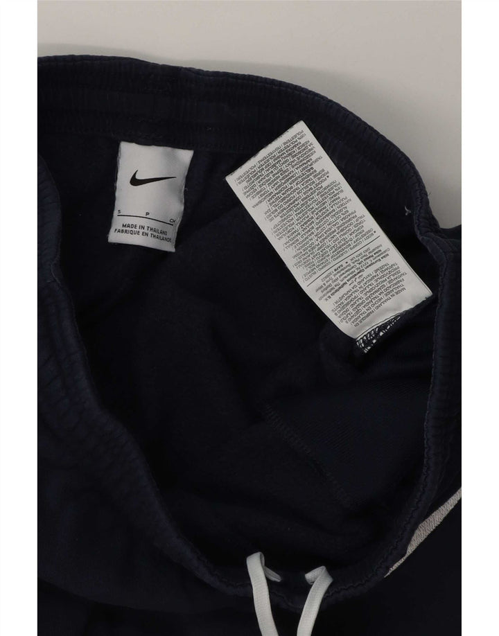 Nike Mens Tracksuit Trousers Joggers Small Navy Blue Cotton