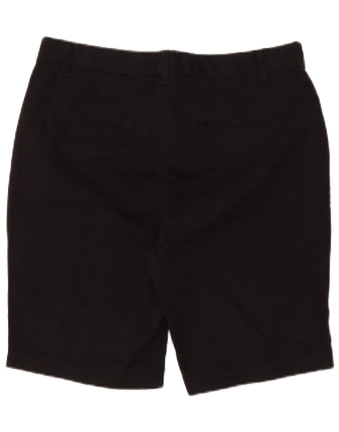 Gap Womens Chino Shorts UK 8 Small W32 Black Cotton