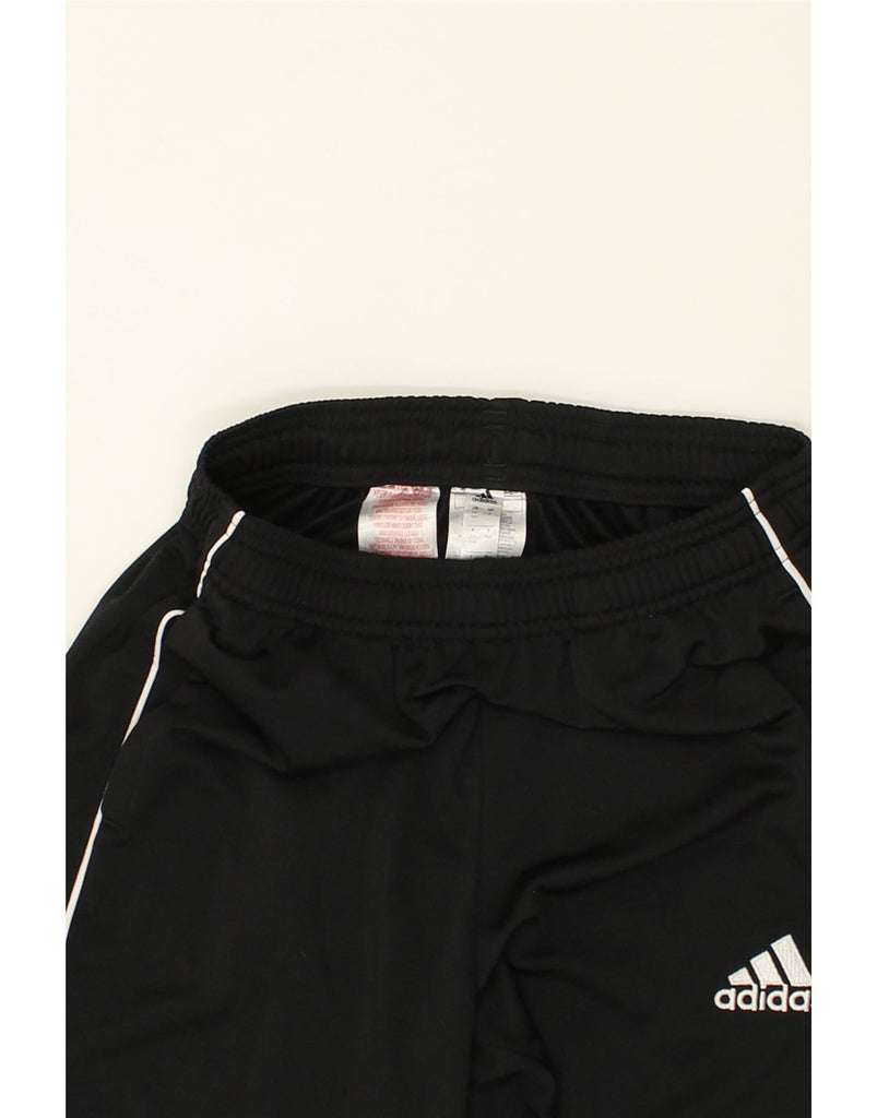 ADIDAS Boys Tracksuit Trousers 13-14 Years Black | Vintage Adidas | Thrift | Second-Hand Adidas | Used Clothing | Messina Hembry 