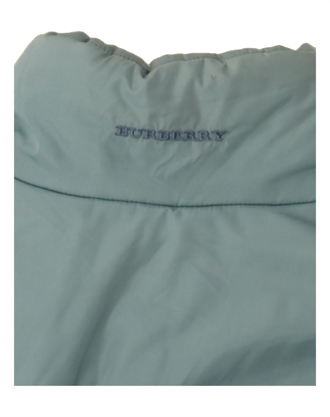 BURBERRY Womens Windbreaker Jacket EU 40 Medium Blue Vintage Burberry and Second-Hand Burberry from Messina Hembry 