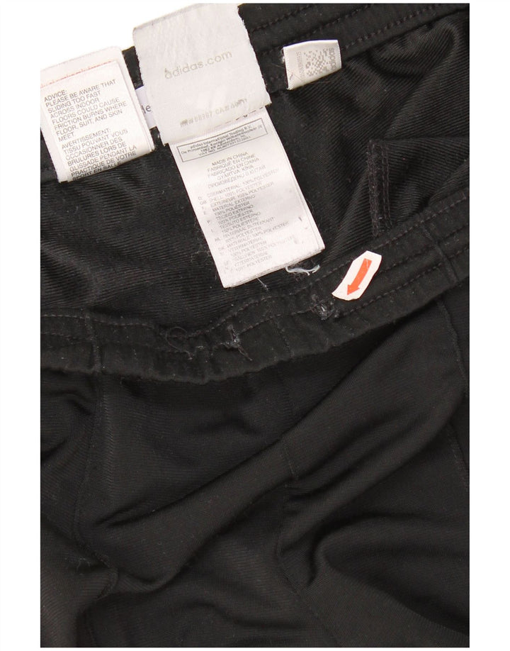 Adidas Boys Tracksuit Trousers 11-12 Years  Black Polyester