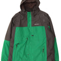 Mountain Warehouse Mens Windbreaker Jacket UK 44 2XL Green Colourblock