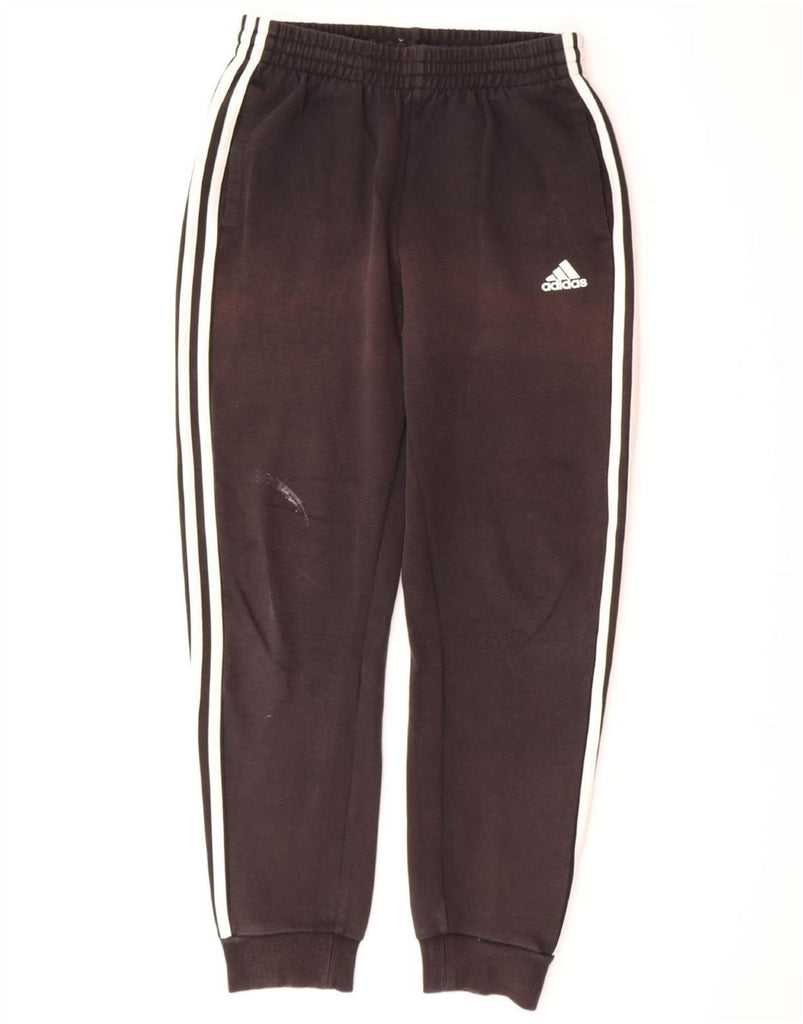 ADIDAS Boys Tracksuit Trousers Joggers 13-14 Years  Black Cotton Vintage Adidas and Second-Hand Adidas from Messina Hembry 