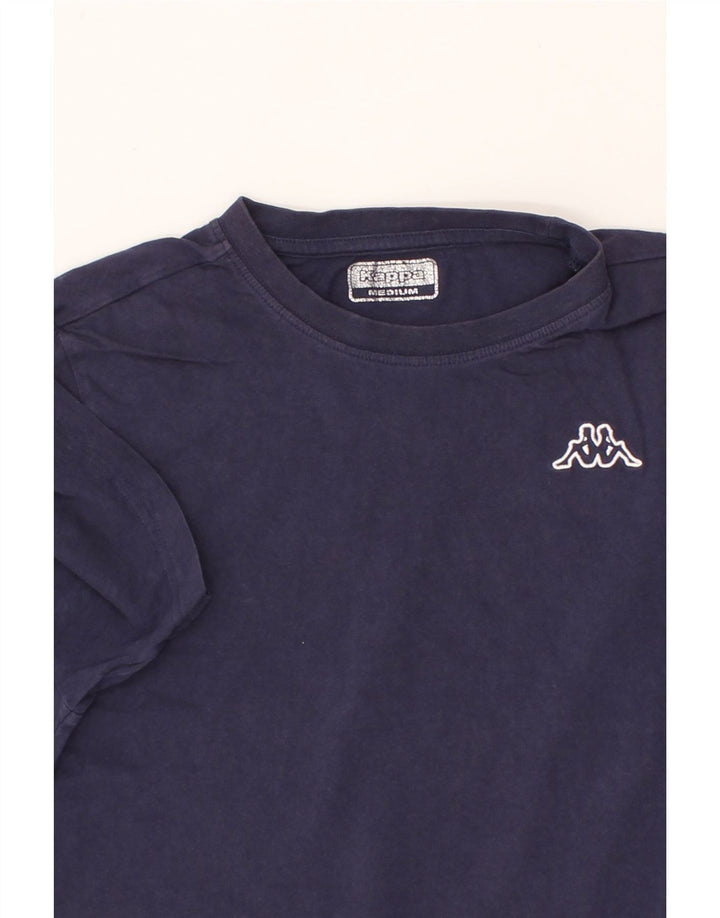 KAPPA Mens T-Shirt Top Medium Navy Blue Vintage Kappa and Second-Hand Kappa from Messina Hembry 