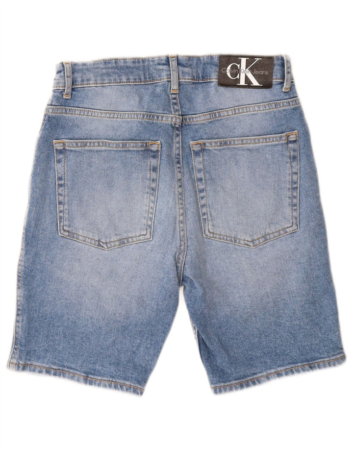 Calvin Klein Boys Denim Shorts 13-14 Years W26  Blue