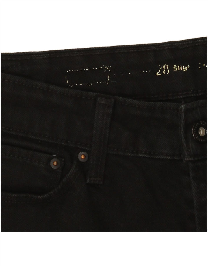 Levi's Womens Slightly Curvy Slim Jeans W28 L28 Black