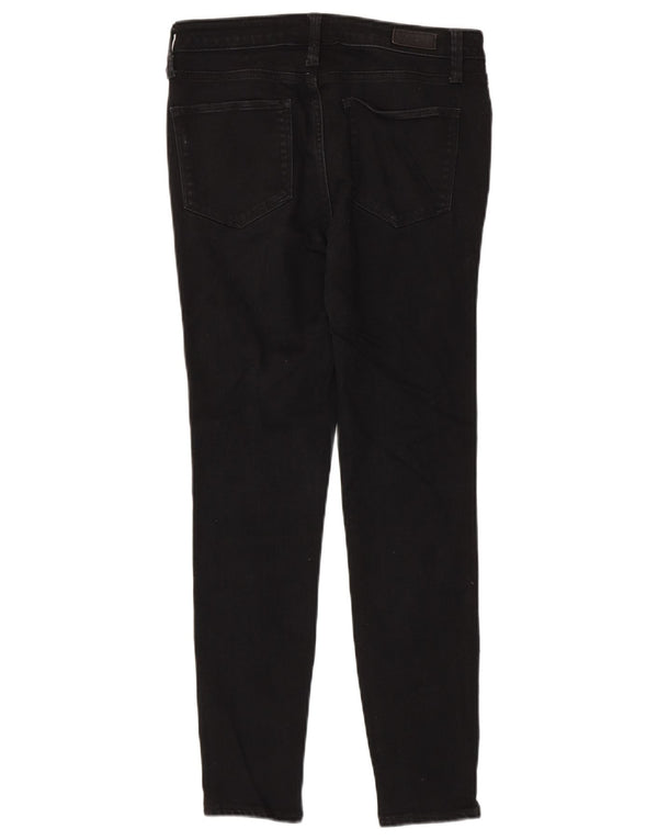 Dkny Womens Skinny Jeans W27 L27 Black Cotton