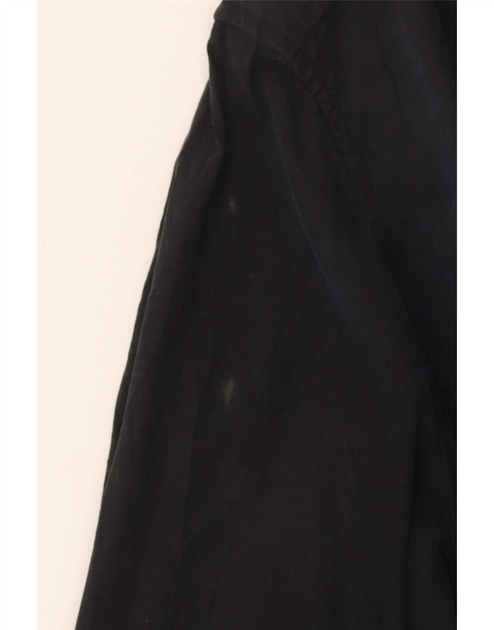 Henry Cottons Mens Rain Jacket IT 50 Large Navy Blue Cotton