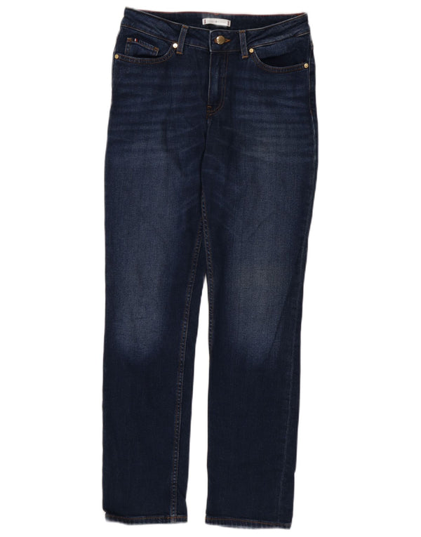 Tommy Hilfiger Womens Rome RW Straight Jeans W28 L30 Navy Blue Cotton